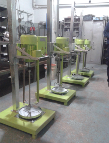 Máquinas mezcladoras de revestimientos